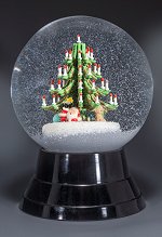 Christmas Tree - Large<br>Vienna Snow Globe 120mm